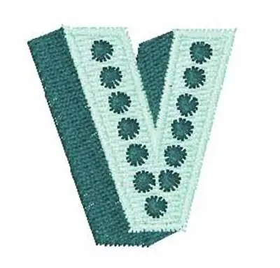 Hassle-Free Returns Bingo Dots V Embroidery Design