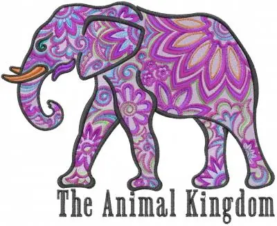 Cheap The Animal Kingdom Embroidery Design