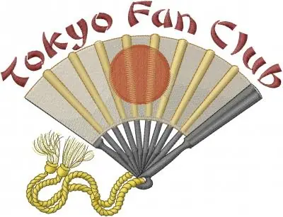 Buy Direct Tokyo Fan Club Embroidery Design