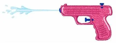 Water Gun Embroidery Design Best Choice
