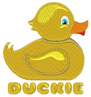 Duckie Embroidery Design Flash Sale