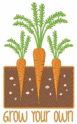 Grow Your Own Embroidery Design Buy Online