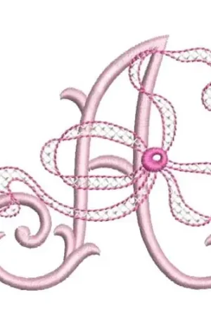Limited Offer Alpha Ashley A Embroidery Design
