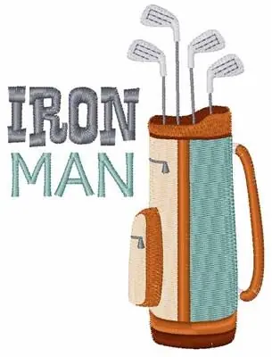 Iron Man Embroidery Design Fan Favorite