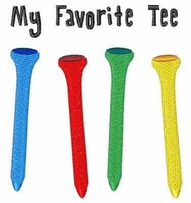 Favorite Tee Embroidery Design Flash Sale