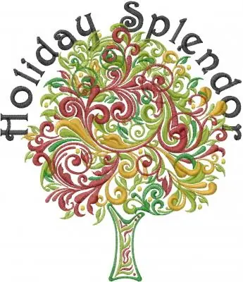 Holiday Splendor Embroidery Design Trusted Brand
