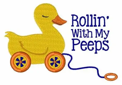 Buy Direct My Peeps Embroidery Design