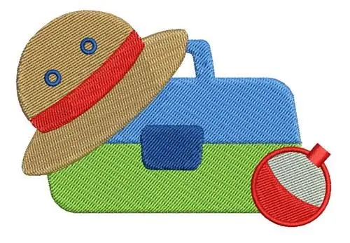 Tackle Box Embroidery Design Factory Price