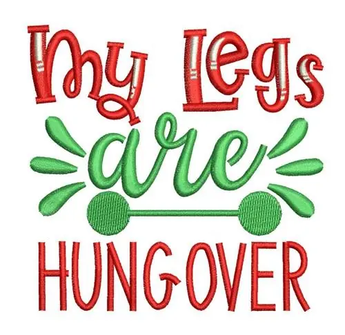 Hungover Embroidery Design Trusted Brand