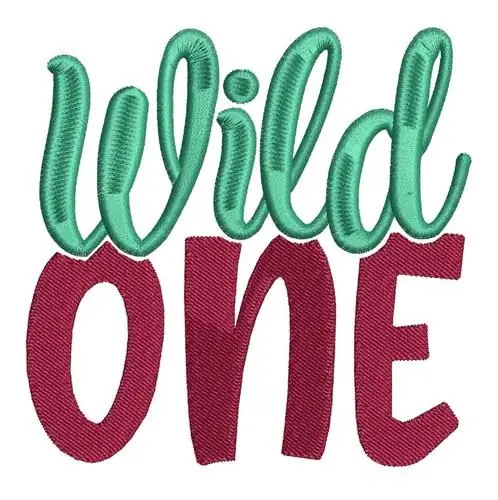 Wild One Embroidery Design Price Drop