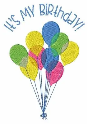 Its My Birthday Embroidery Design Don’t Miss Out