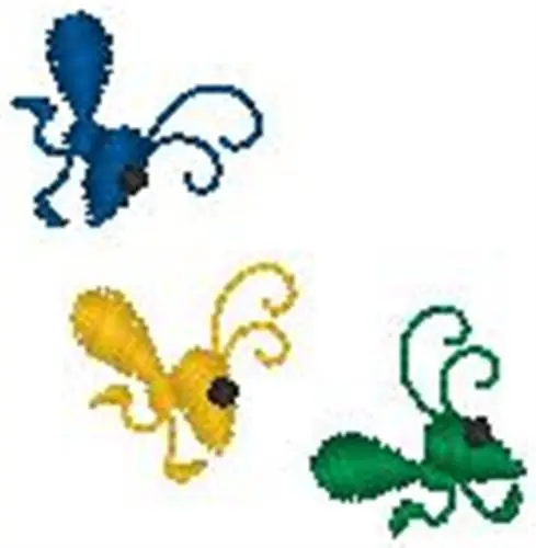 Factory Price Ants Embroidery Design