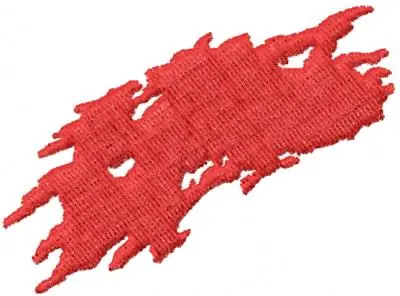 Paint Splash Embroidery Design Exclusive