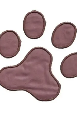 Paw Print Applique Embroidery Design New Release