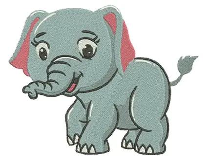 Elephant Embroidery Design Limited Offer