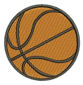 Free Returns Basketball Embroidery Design
