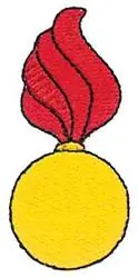 New Arrival Ordnance Corps Embroidery Design