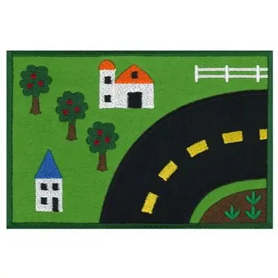 Car Placemat Panel 9 Embroidery Design Clearance