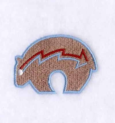 Save Now Pueblo Bear Embroidery Design
