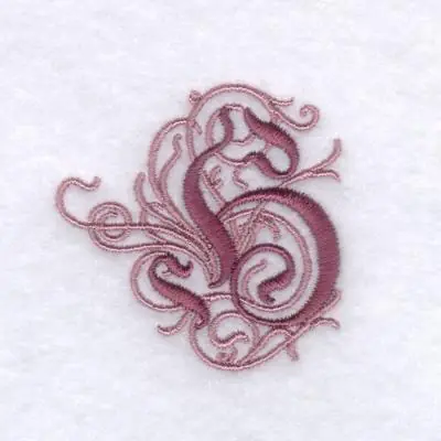 Elegant Font "H" Embroidery Design Price Drop