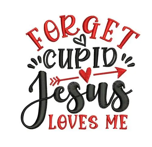Instant Buy Jesus Loves Me Embroidery Design
