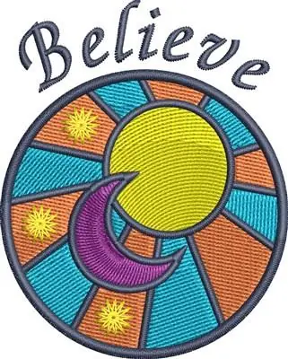Believe Embroidery Design Hot Deal