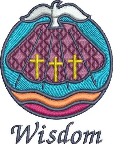 Fast Shipping Holy Spirit Wisdom Embroidery Design