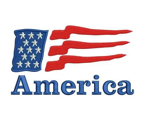 America Embroidery Design Direct From Factory