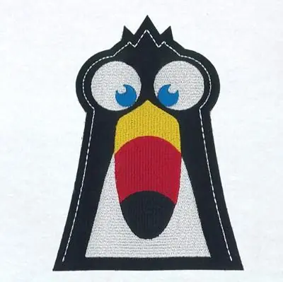 Fresh Stock Toucan Hand Puppet Embroidery Design