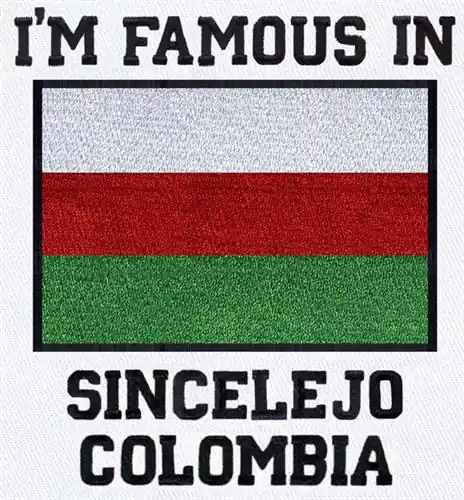 Final Sale Famous In Sincelejo Embroidery Design