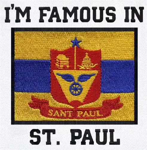 Famous St Paul Embroidery Design Affordable