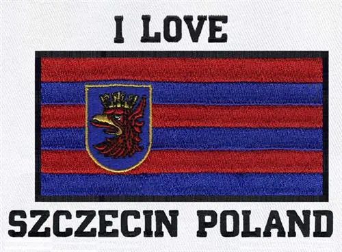 Hot Deal I Love Szczecin Embroidery Design