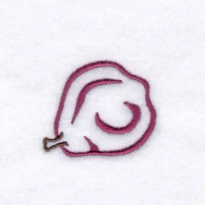 Red Pear Embroidery Design Trending