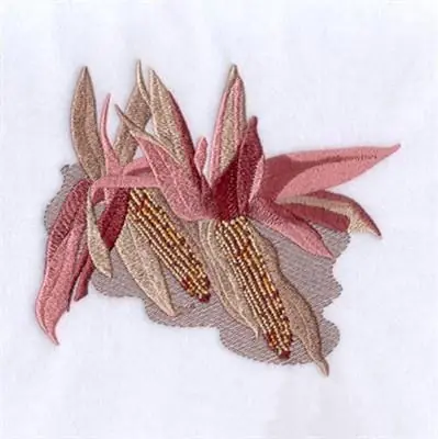 Bargain Indian Corn Embroidery Design