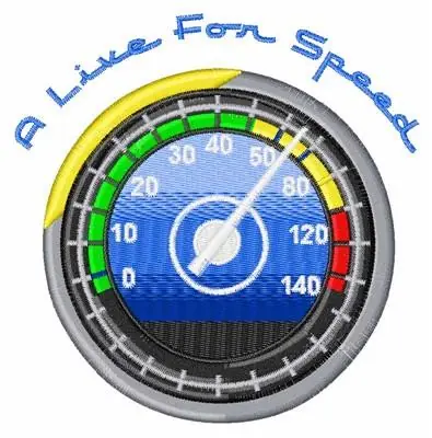 A Like For Speed Embroidery Design Popular