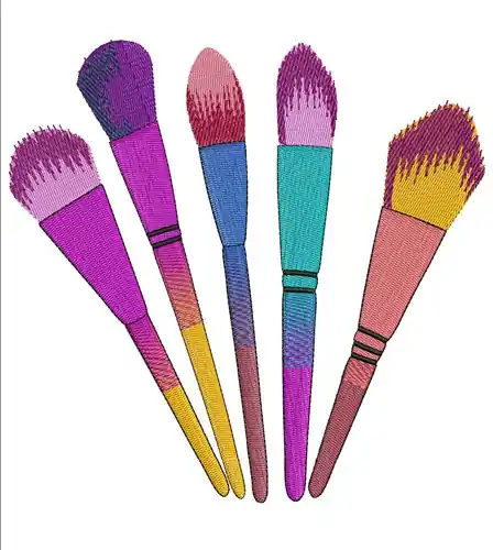 Top Pick Paint Brushes Embroidery Design