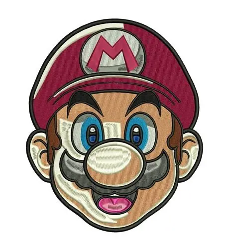 Mario Embroidery Design New Release