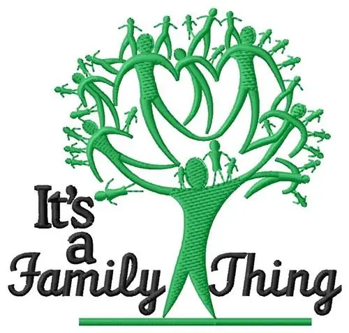 Viral A Family Thing Embroidery Design