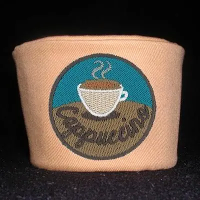 Mega Sale Cappuccino Circle Wrap Embroidery Design