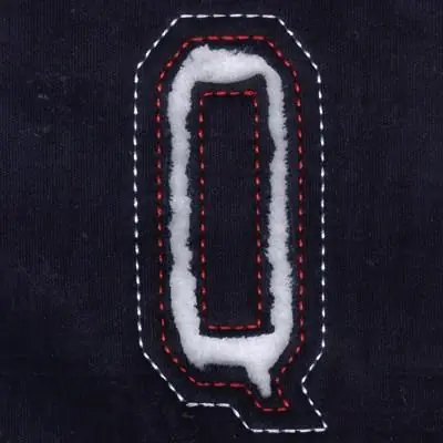 Q - Cutout Letters Embroidery Design Free Shipping