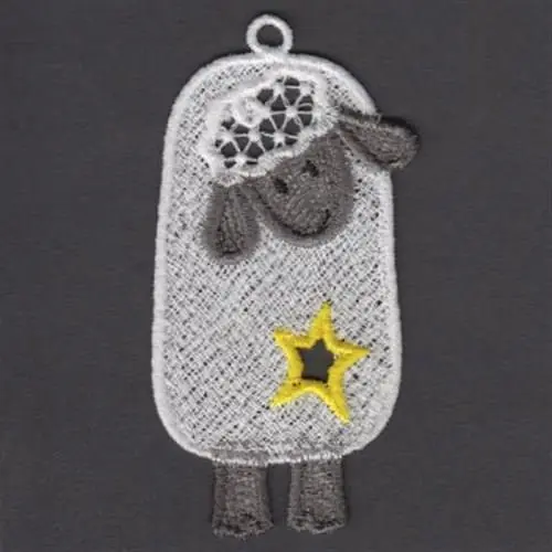 Bulk Order FSL Country Sheep Embroidery Design