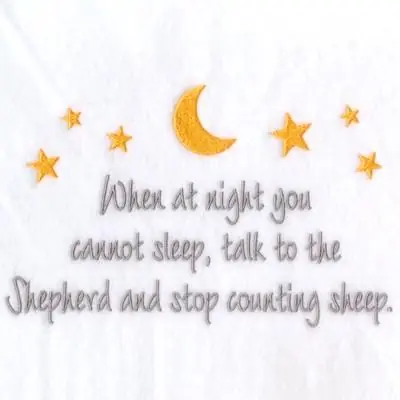 Price Cut Talk to the Shepherd Embroidery Design
