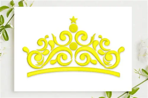 Royal Crown Embroidery Design Low Price