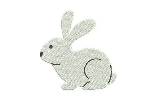 Brand New Bunny Rabbit Embroidery Design