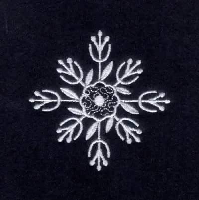 Genuine Heirloom Floral 12 Embroidery Design