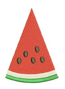 One Day Deal Watermelon Slice Embroidery Design