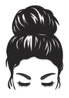 Trending Woman Embroidery Design