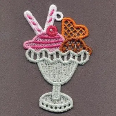 Discount FSL Sundae Embroidery Design