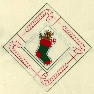 Xmas Stocking Diamond Embroidery Design One Day Deal