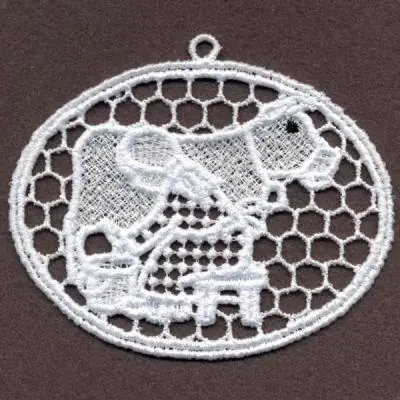FSL Maids Milking Embroidery Design Free Delivery